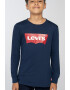 Levi's Памучна блуза с лого - Pepit.bg