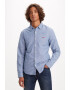 Levis Слим риза - Син меланж - Pepit.bg