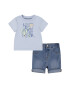 Levis Тениска с лого и къси дънки - Pepit.bg