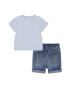 Levis Тениска с лого и къси дънки - Pepit.bg