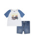 Levis Тениска с лого и къси дънки - Pepit.bg