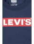 Levi's Тениска с овално деколте и лого - Pepit.bg