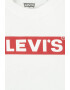 Levi's Тениска с овално деколте и лого - Pepit.bg