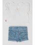 Levi's Тениска с принт и къси дънки - Pepit.bg