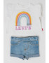 Levis Тениска с принт и къси дънки - Pepit.bg