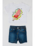 Levi's Тениска с шарка и къси дънки - Pepit.bg
