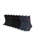 Levis Унисекс дълги чорапи 9 чифта - Pepit.bg