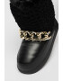 Love Moschino Боти с връзка - Черен - Pepit.bg