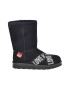 Love Moschino Ботуши до прасеца с лога - Pepit.bg