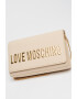 Love Moschino Чанта с метално лого - Pepit.bg