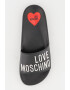 Love Moschino Чехли с лого - Pepit.bg