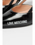 Love Moschino Лачени обувки с остър връх - Pepit.bg