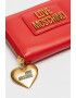 Love Moschino Портфейл от еко кожа с метални апликации - Pepit.bg