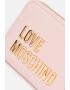 Love Moschino Портфейл от еко кожа с метално лого - Pepit.bg