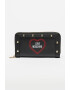 Love Moschino ПОртфейл с цип и метални детайли - Pepit.bg