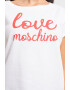 Love Moschino Тениска с лога - Pepit.bg