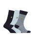 Lyle & Scott Дълги чорапи Scotty 3 чифта - Pepit.bg