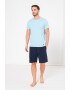 Lyle & Scott Пижама с овално деколте - Pepit.bg