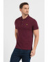 Lyle & Scott Тениска от пике с яка - Pepit.bg