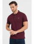 Lyle & Scott Тениска от пике с яка - Pepit.bg