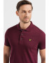 Lyle & Scott Тениска от пике с яка - Pepit.bg