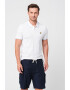 Lyle & Scott Тениска от пике с яка - Pepit.bg