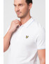 Lyle & Scott Тениска от пике с яка - Pepit.bg