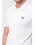 Lyle & Scott Тениска от пике с яка - Pepit.bg