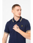 Lyle & Scott Тениска от пике с яка - Pepit.bg