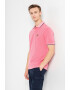 Lyle & Scott Тениска от пике с яка - Pepit.bg