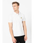 Lyle & Scott Тениска от пике с яка и лого - Pepit.bg