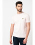 Lyle & Scott Тениска Ringer с бродирано лого - Pepit.bg