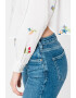 Maison Scotch Къса риза с бродерии - Pepit.bg