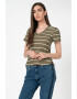 Maison Scotch Тениска с шпиц деколте - Pepit.bg