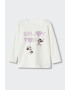 Mango Блуза Menjoy с шарка на Minnie&Mickey Mouse - Pepit.bg