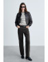 Mango Блуза с деколте тип лодка - Pepit.bg