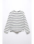 Mango Блуза Stripes с паднали ръкави - Pepit.bg