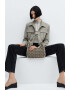 Mango Чанта за рамо Ares с шарка - Pepit.bg