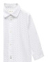 Mango Десенирана риза Oxford - Pepit.bg