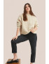Mango Дънки Nemom стил Mom Fit над глезена - Pepit.bg