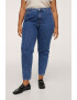 Mango Дънки стил Mom Fit - Pepit.bg