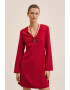 Mango Ефирна рокля Priscil с шпиц - Pepit.bg