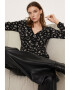 Mango Флорална блуза Florence с шпиц - Pepit.bg