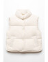 Mango Капитониран елек Mati с цип - Pepit.bg