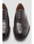 Mango Кожени обувки Oxford - Pepit.bg