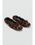 Mango Кожени пантофки Wild Leopard - Pepit.bg