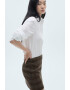 Mango Къса рокля от смесени материи - Pepit.bg