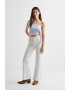 Mango Къса тениска One Shoulder - Pepit.bg