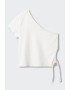 Mango Къса тениска One Shoulder - Pepit.bg