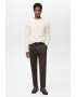 Mango Памучен рипсен пуловер - Pepit.bg